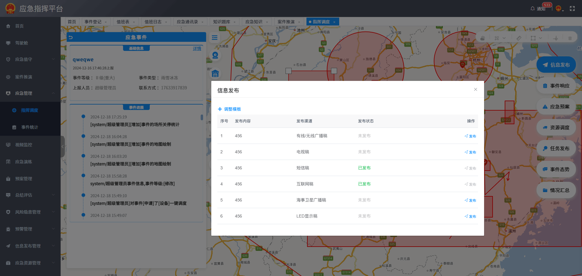 应急指挥